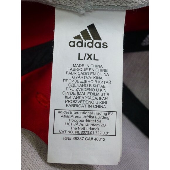 Chicago Blackhawks Indian Logo Red Stretch Fit Cap L/XL By Adidas - Picture 6 of 6